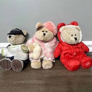 Starbucks Bearista‎ Bear Plush Collection Bundle Coffee Stuffed Animal Lot